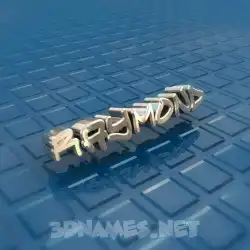 raymond in Blue Bling style - 3D name wallpaper