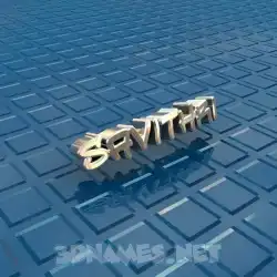 savithri in Blue Bling style - 3D name wallpaper