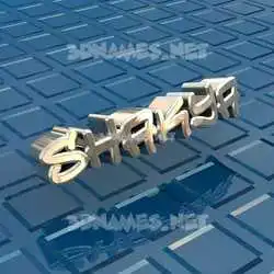shakya in Blue Bling style - 3D name wallpaper