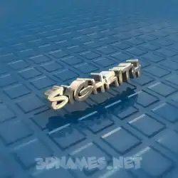 sighrith in Blue Bling style - 3D name wallpaper
