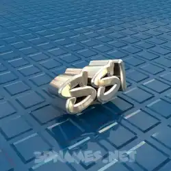 ssi in Blue Bling style - 3D name wallpaper