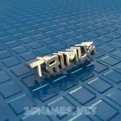 taimur in Blue Bling style - 3D name wallpaper