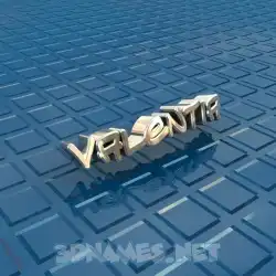 valentia in Blue Bling style - 3D name wallpaper