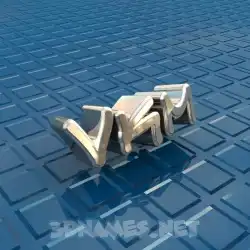 vkm in Blue Bling style - 3D name wallpaper