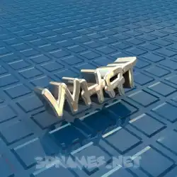 what in Blue Bling style - 3D name wallpaper