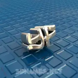 yf in Blue Bling style - 3D name wallpaper