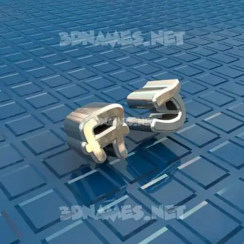a j in Blue Bling style - 3D name wallpaper