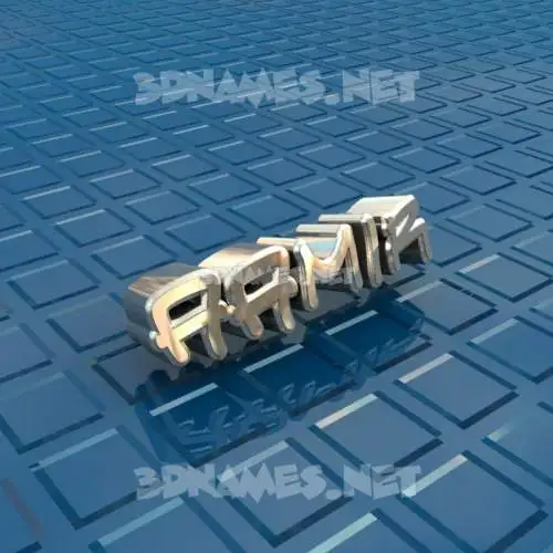 aamir in Blue Bling style - 3D name wallpaper