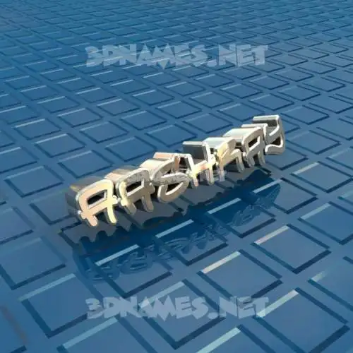 aashray in Blue Bling style - 3D name wallpaper