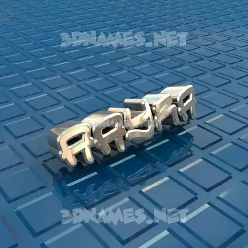 aayra in Blue Bling style - 3D name wallpaper