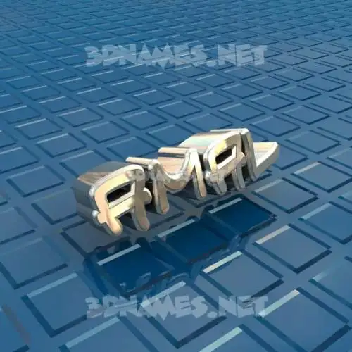 amal in Blue Bling style - 3D name wallpaper