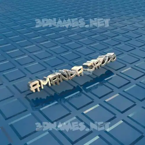 amanda jacob in Blue Bling style - 3D name wallpaper amanda jacob in Blue Bling style - 3D name wallpaper