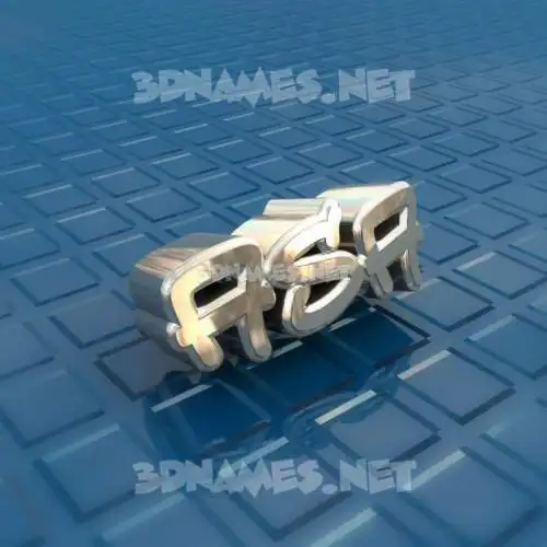 asa in Blue Bling style - 3D name wallpaper