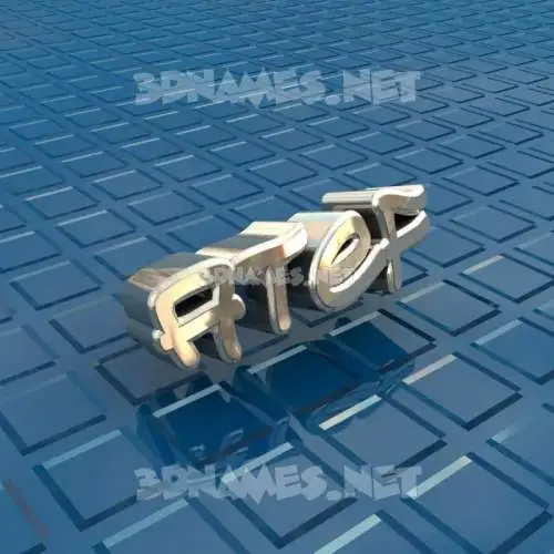 atef in Blue Bling style - 3D name wallpaper