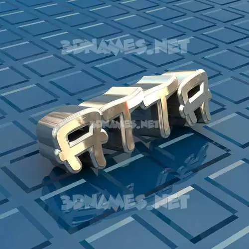 atta in Blue Bling style - 3D name wallpaper