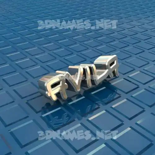 avila in Blue Bling style - 3D name wallpaper