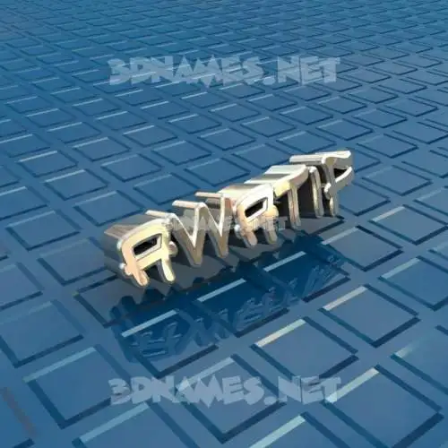 awatif in Blue Bling style - 3D name wallpaper awatif in Blue Bling style - 3D name wallpaper