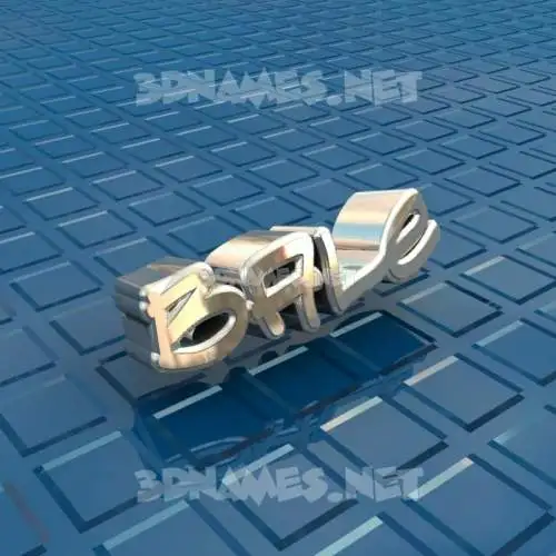 bale in Blue Bling style - 3D name wallpaper