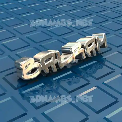 balram in Blue Bling style - 3D name wallpaper