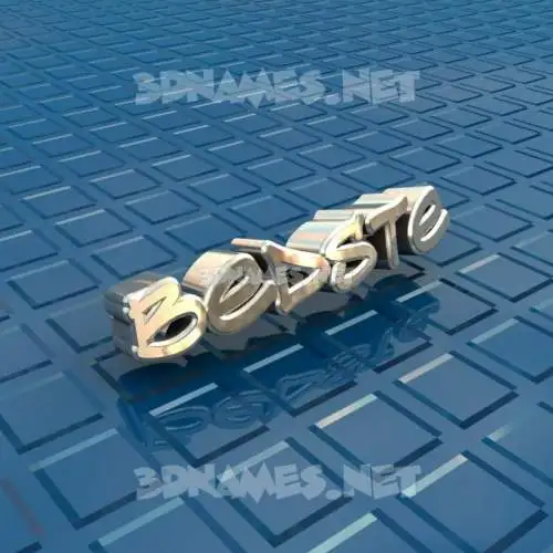 bedste in Blue Bling style - 3D name wallpaper bedste in Blue Bling style - 3D name wallpaper
