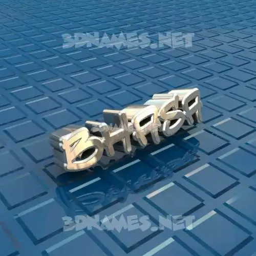 bhasa in Blue Bling style - 3D name wallpaper bhasa in Blue Bling style - 3D name wallpaper