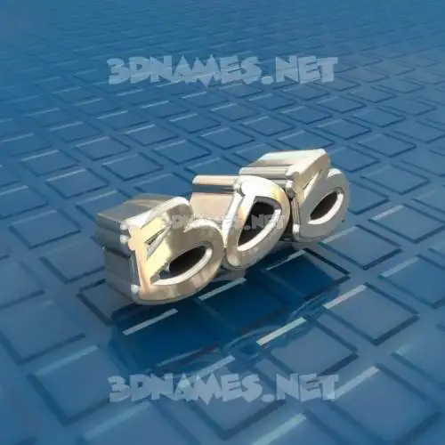bob in Blue Bling style - 3D name wallpaper