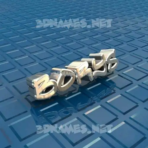 borys in Blue Bling style - 3D name wallpaper