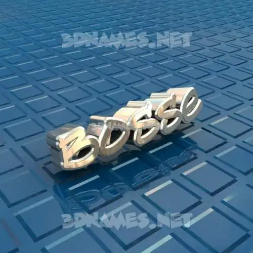 bosse in Blue Bling style - 3D name wallpaper bosse in Blue Bling style - 3D name wallpaper
