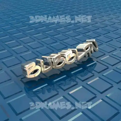 bubblan in Blue Bling style - 3D name wallpaper bubblan in Blue Bling style - 3D name wallpaper