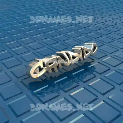 candido in Blue Bling style - 3D name wallpaper