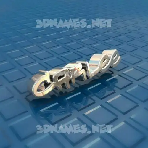 carlee in Blue Bling style - 3D name wallpaper