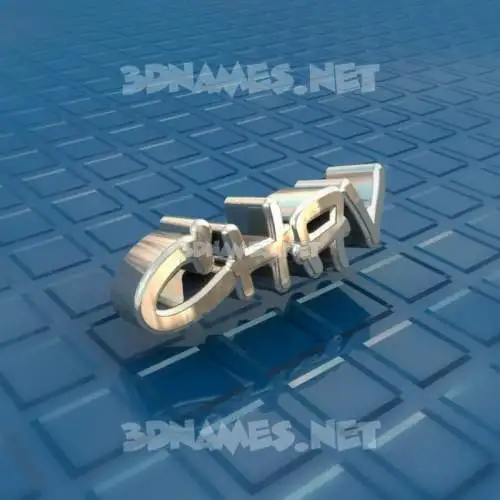 chav in Blue Bling style - 3D name wallpaper chav in Blue Bling style - 3D name wallpaper