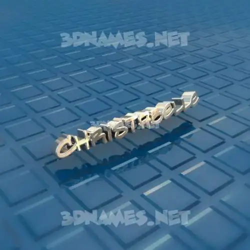 christabelle in Blue Bling style - 3D name wallpaper christabelle in Blue Bling style - 3D name wallpaper