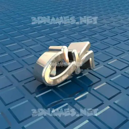 ck in Blue Bling style - 3D name wallpaper