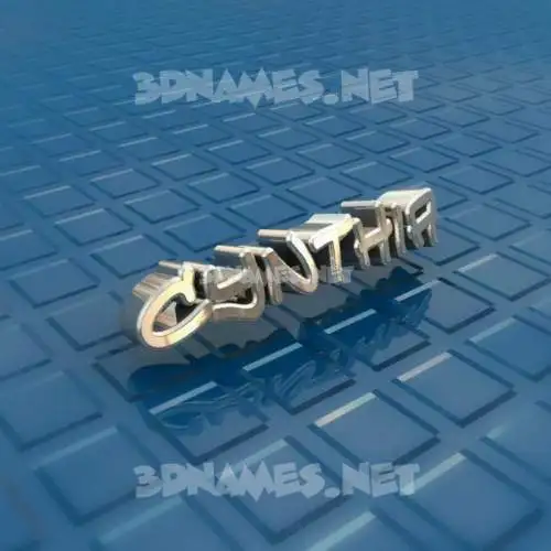 cynthia in Blue Bling style - 3D name wallpaper cynthia in Blue Bling style - 3D name wallpaper