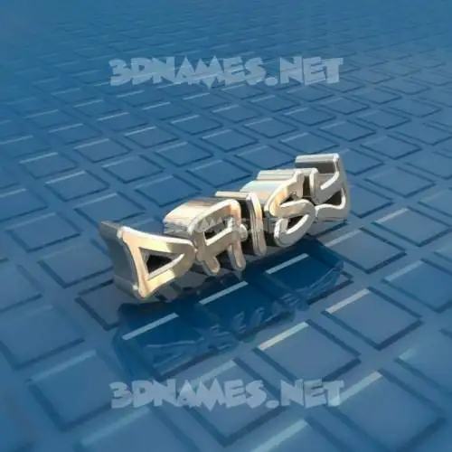 daisy in Blue Bling style - 3D name wallpaper