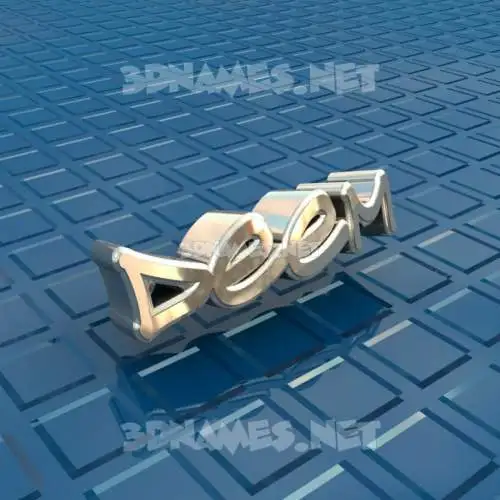 deem in Blue Bling style - 3D name wallpaper deem in Blue Bling style - 3D name wallpaper