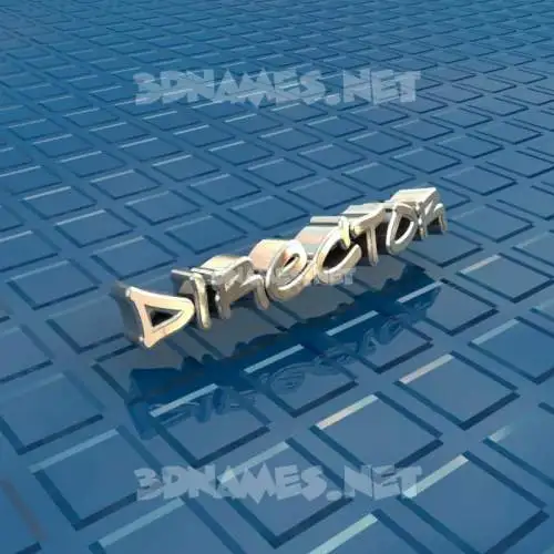 director in Blue Bling style - 3D name wallpaper director in Blue Bling style - 3D name wallpaper