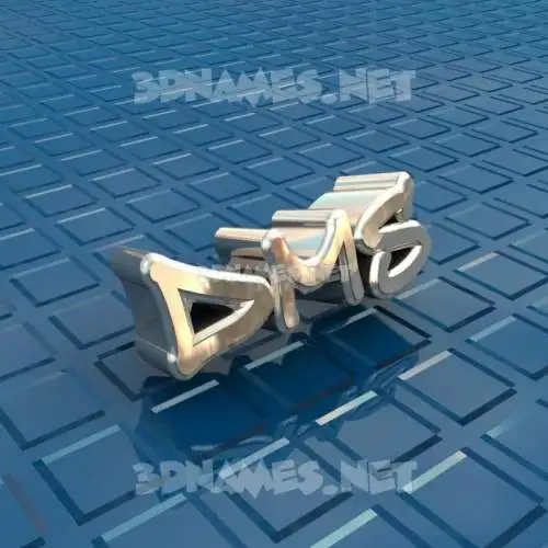 dms in Blue Bling style - 3D name wallpaper dms in Blue Bling style - 3D name wallpaper