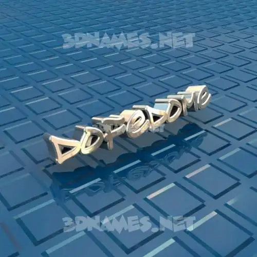 dofedome in Blue Bling style - 3D name wallpaper dofedome in Blue Bling style - 3D name wallpaper