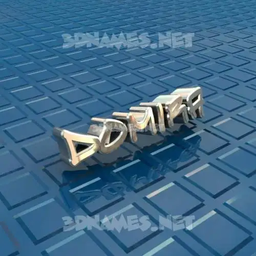 domira in Blue Bling style - 3D name wallpaper