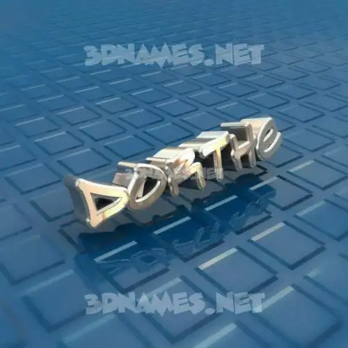 dorthe in Blue Bling style - 3D name wallpaper dorthe in Blue Bling style - 3D name wallpaper