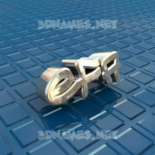 efa in Blue Bling style - 3D name wallpaper