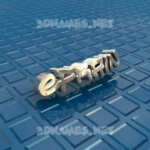 efrain in Blue Bling style - 3D name wallpaper