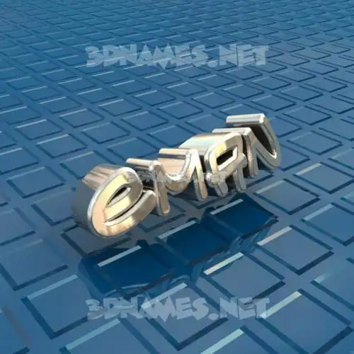 eman in Blue Bling style - 3D name wallpaper eman in Blue Bling style - 3D name wallpaper