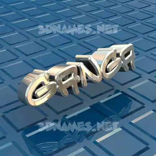 ganga in Blue Bling style - 3D name wallpaper ganga in Blue Bling style - 3D name wallpaper