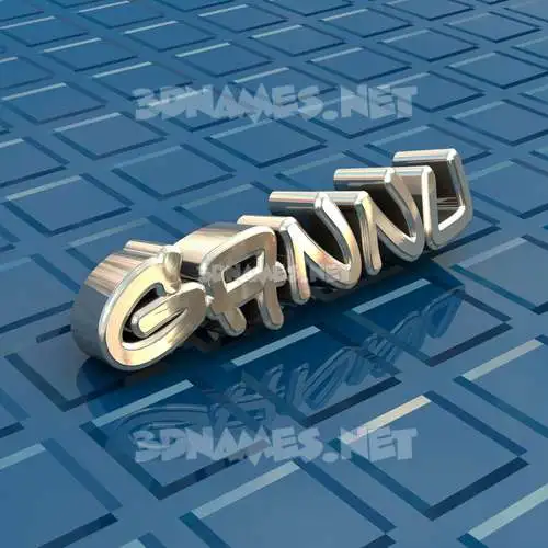 gannu in Blue Bling style - 3D name wallpaper gannu in Blue Bling style - 3D name wallpaper