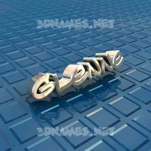 glenne in Blue Bling style - 3D name wallpaper glenne in Blue Bling style - 3D name wallpaper
