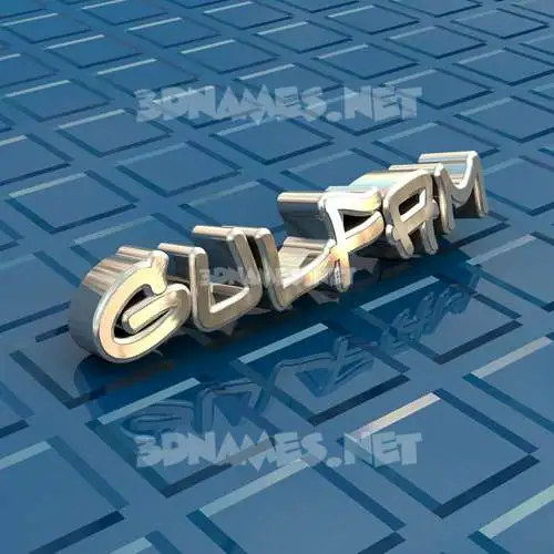 gulfam in Blue Bling style - 3D name wallpaper gulfam in Blue Bling style - 3D name wallpaper