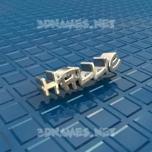 hallie in Blue Bling style - 3D name wallpaper hallie in Blue Bling style - 3D name wallpaper